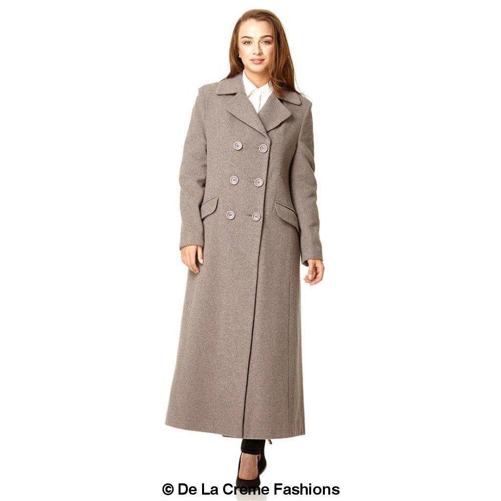 Emily Double Breasted Long Coat (1319)