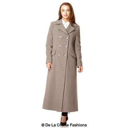 Emily Double Breasted Long Coat (1319)