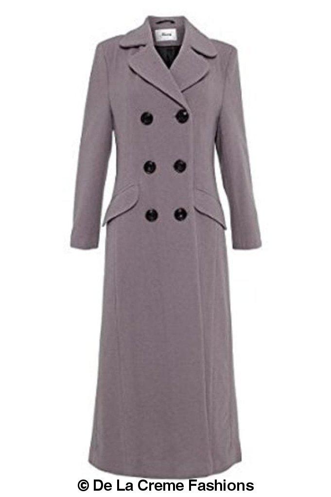 Emily Double Breasted Long Coat (1319)