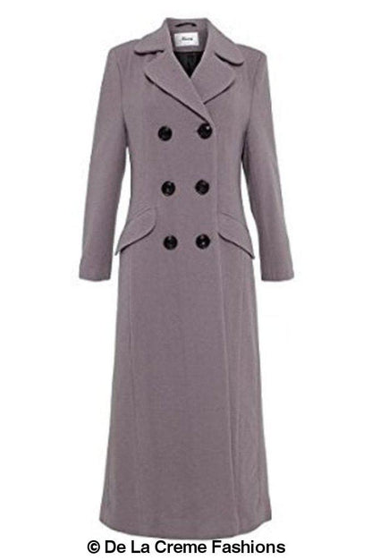 Emily Double Breasted Long Coat (1319)