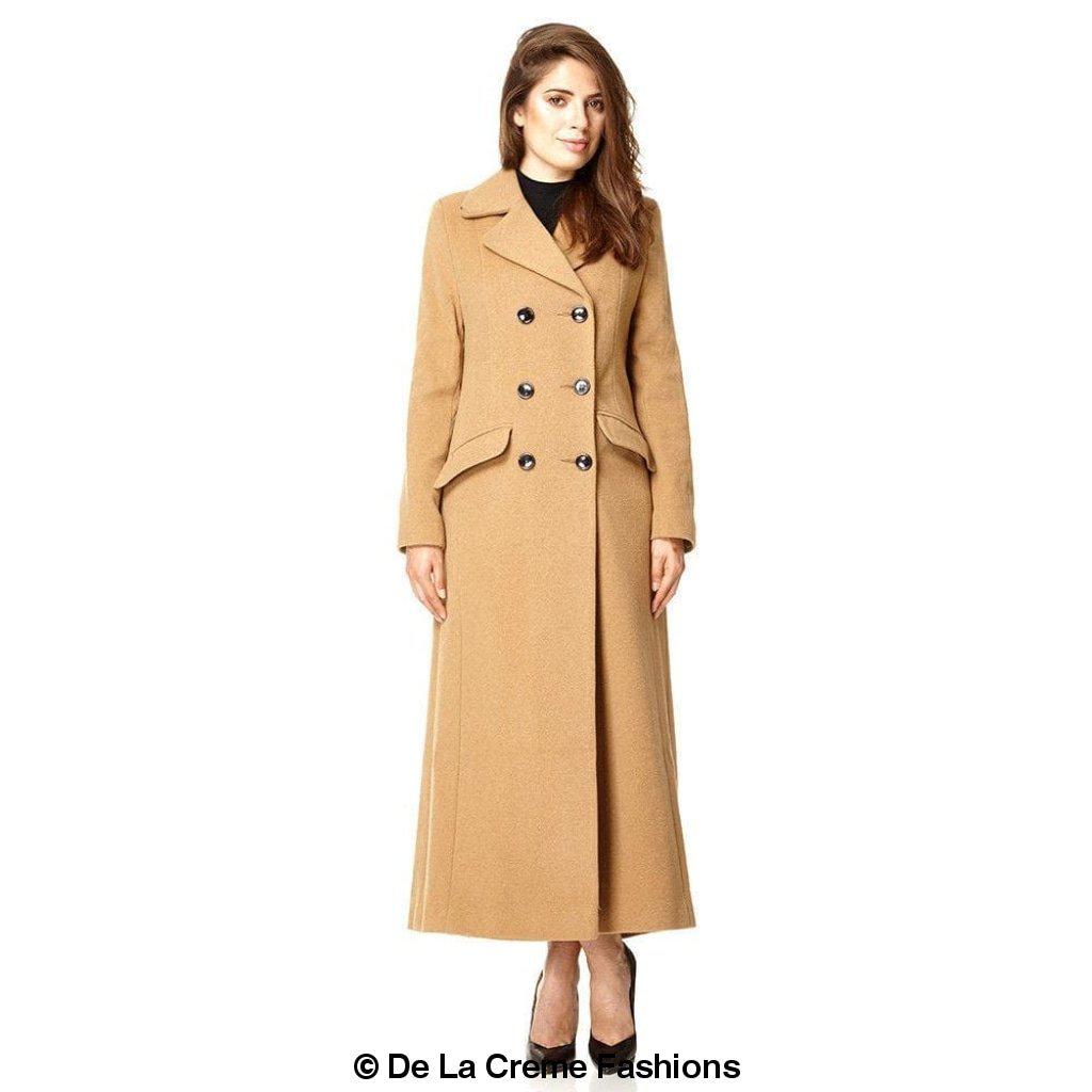 Emily Double Breasted Long Coat (1319)