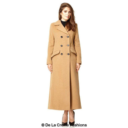 Emily Double Breasted Long Coat (1319)