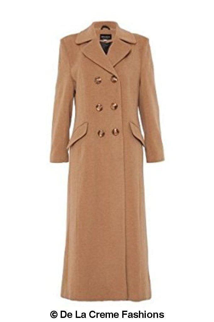 Emily Double Breasted Long Coat (1319)