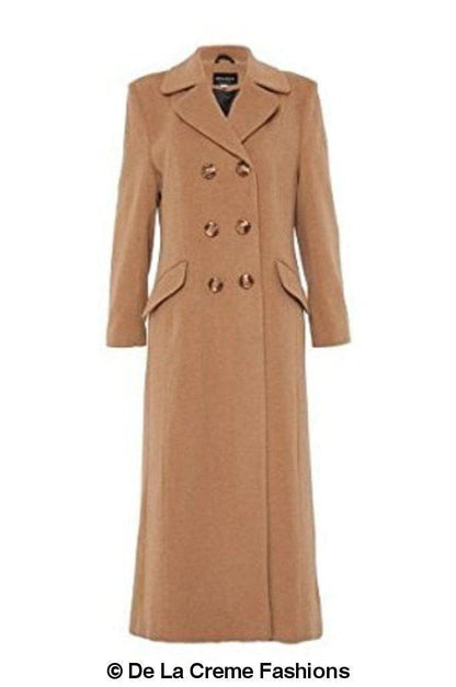 Emily Double Breasted Long Coat (1319)