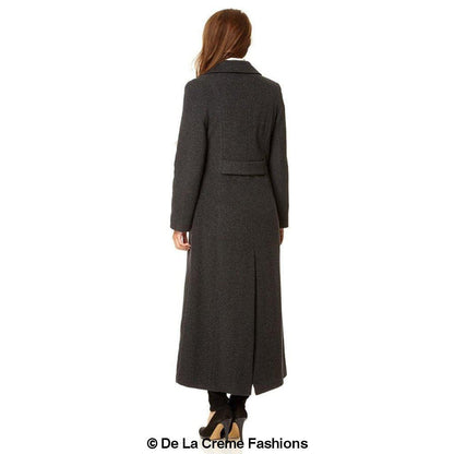 Emily Double Breasted Long Coat (1319)