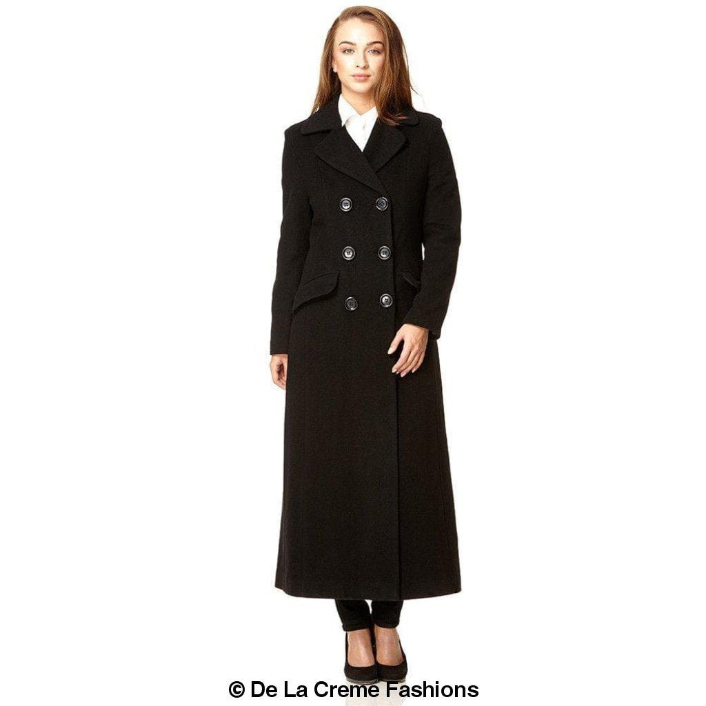 Emily Double Breasted Long Coat (1319)