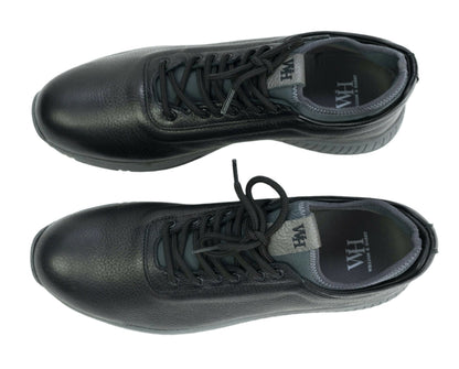 Men's Ace Deerskin Golf Shoes - in All Black