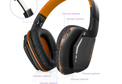 Bluetooth Headphones Wireless Headset Foldable Gaming Headset V4.1
