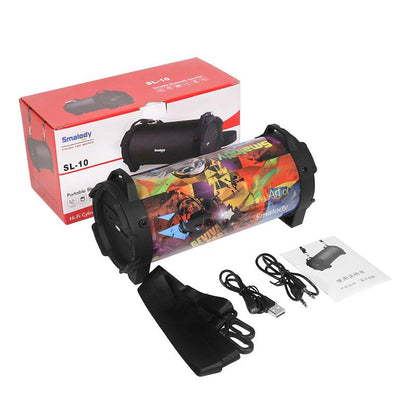 Bluetooth Speaker SL-10 Outdoor Wireless Soundbox Stereo Bass