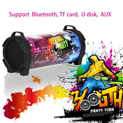 Bluetooth Speaker SL-10 Outdoor Wireless Soundbox Stereo Bass
