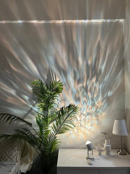 Ripple Projector Decorative Table Lamp - Creative Modern Ambient Night