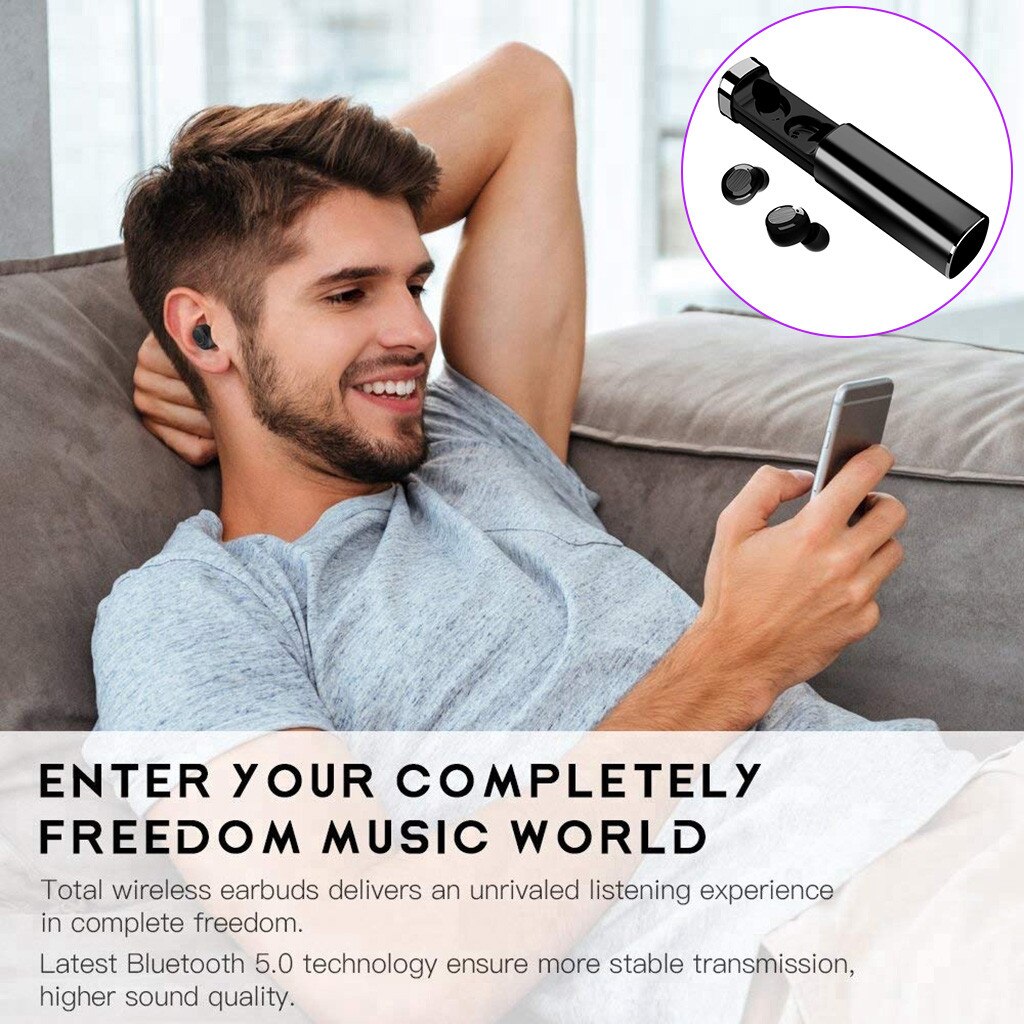 sport headphone Twins Wireless Bluetooth5.0 Stereo