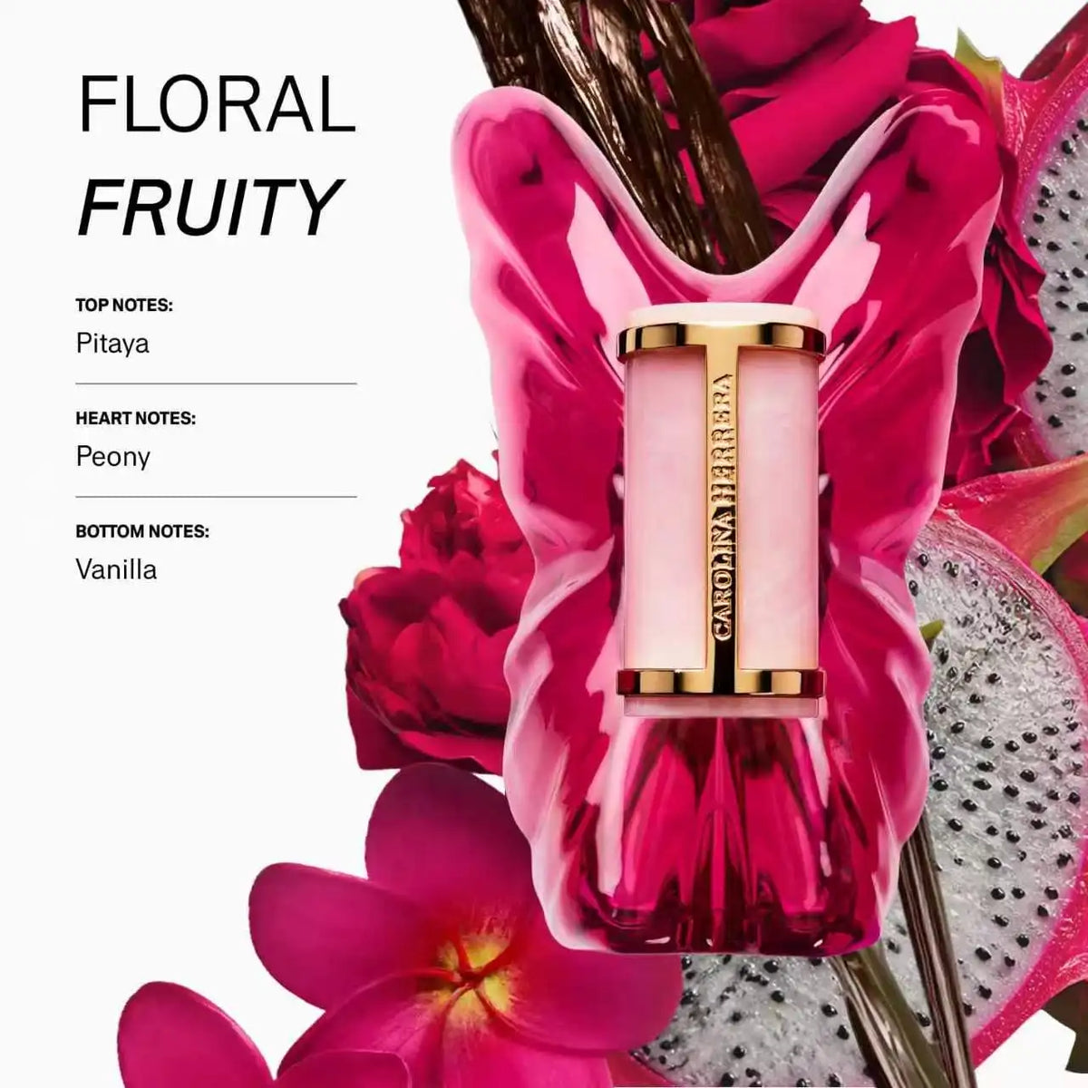 Carolina Herrera La Bomba "The Blaze of Fire" (Butterfly Perfume) 80ML Fragrance Type: Floral, fruity, amber fragrance, long-lasting, suitable for dates, party commuting, ideal as a gift.