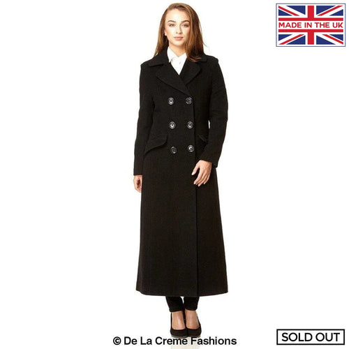 Emily Double Breasted Long Coat (1319)