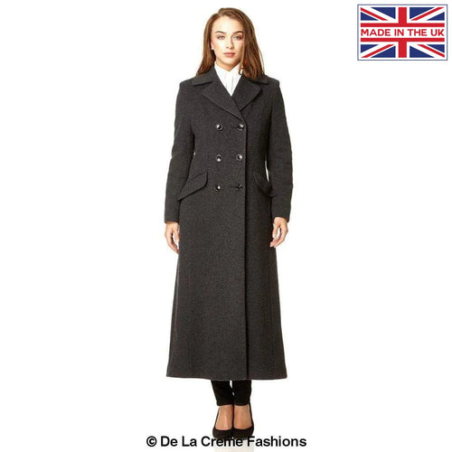 Emily Double Breasted Long Coat (1319)
