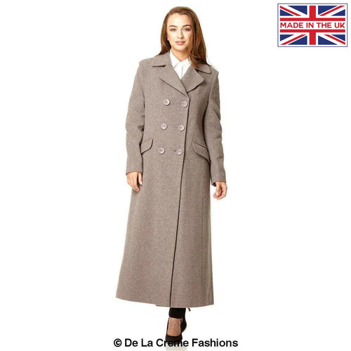 Emily Double Breasted Long Coat (1319)