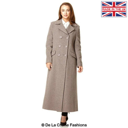 Emily Double Breasted Long Coat (1319)